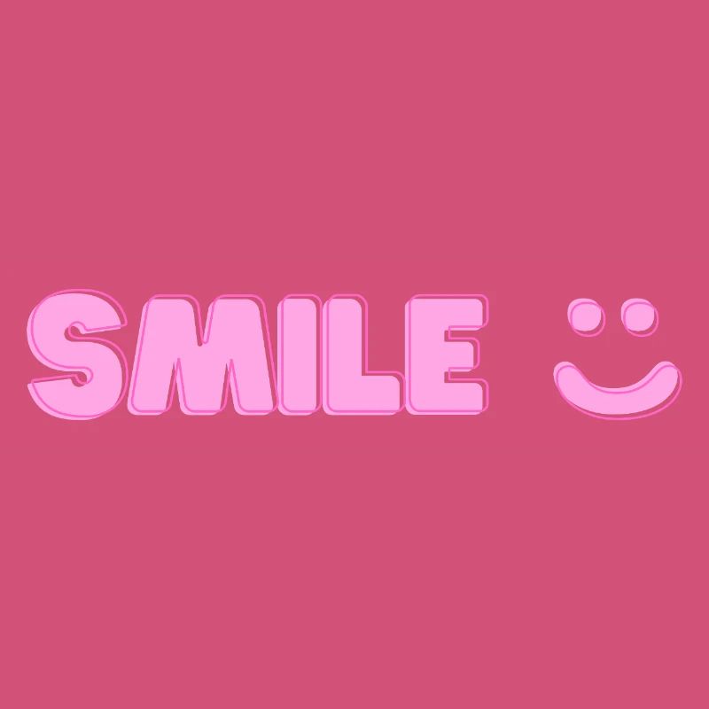 Imprimé sourire