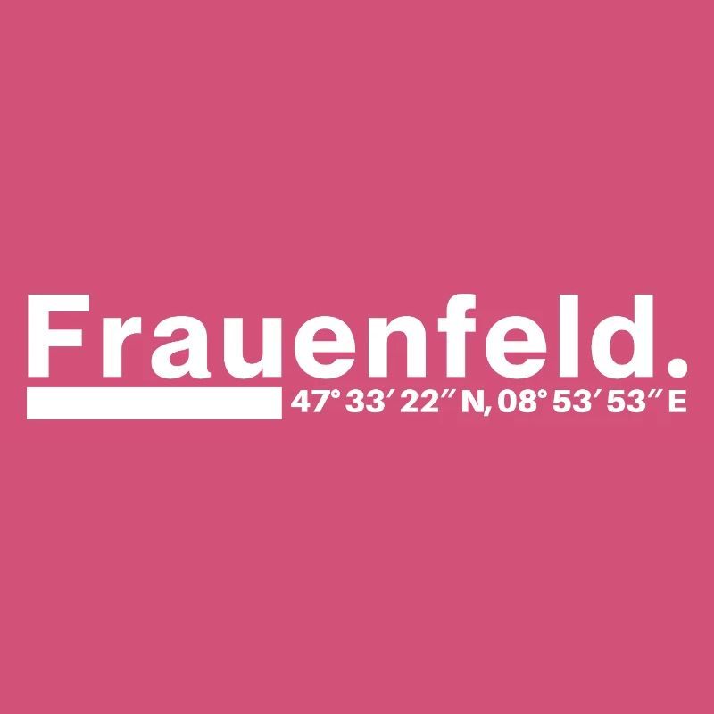 Frauenfeld Coordinates Thurgau Thurgauer