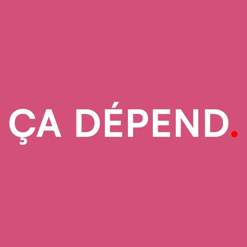 IT DEPENDS. Minimal Humor Expression