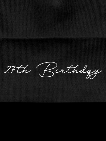 27e anniversaire