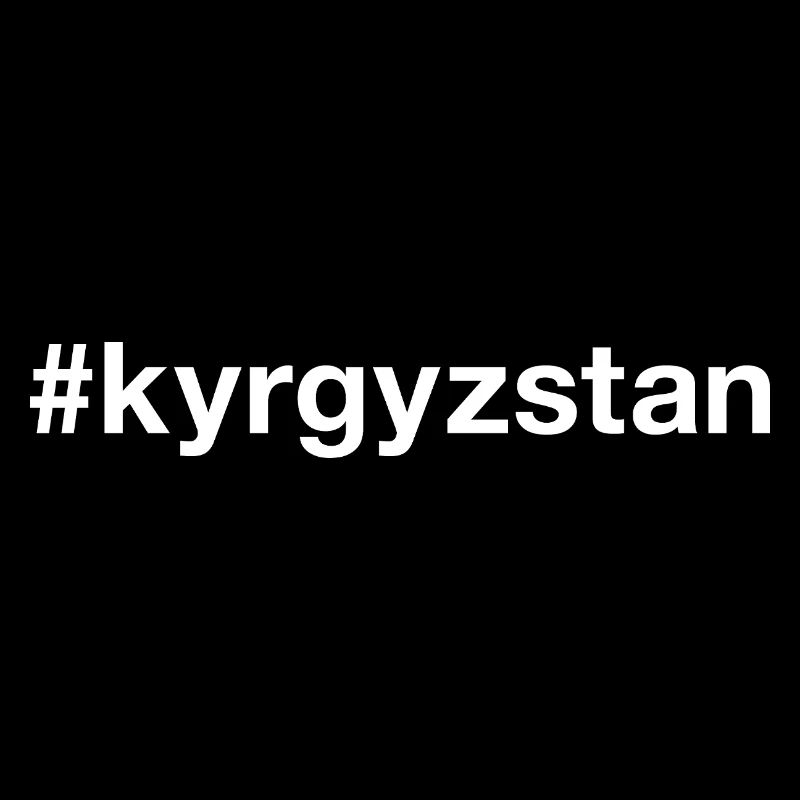 Kyryzstan Kirghizistan Hashtag