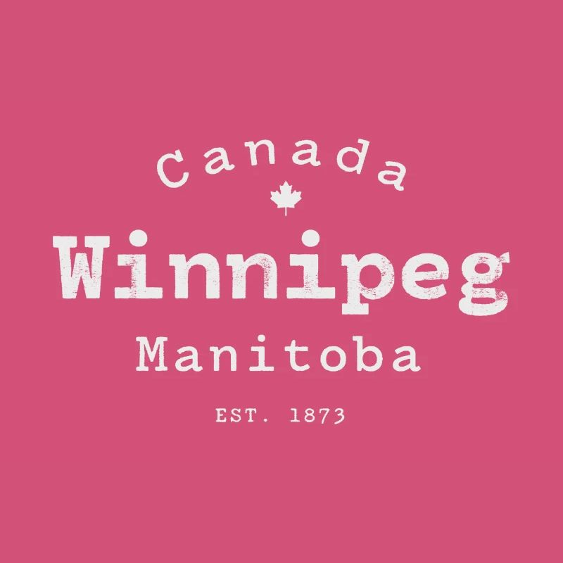 Winnipeg (Manitoba) Logo rétro