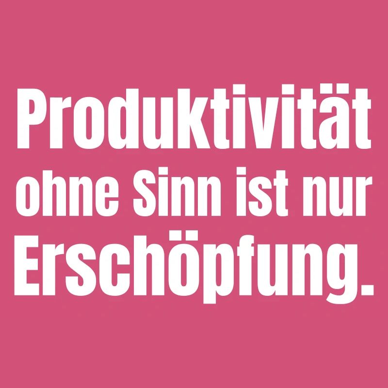Déclaration typographique de productivité avec objectif