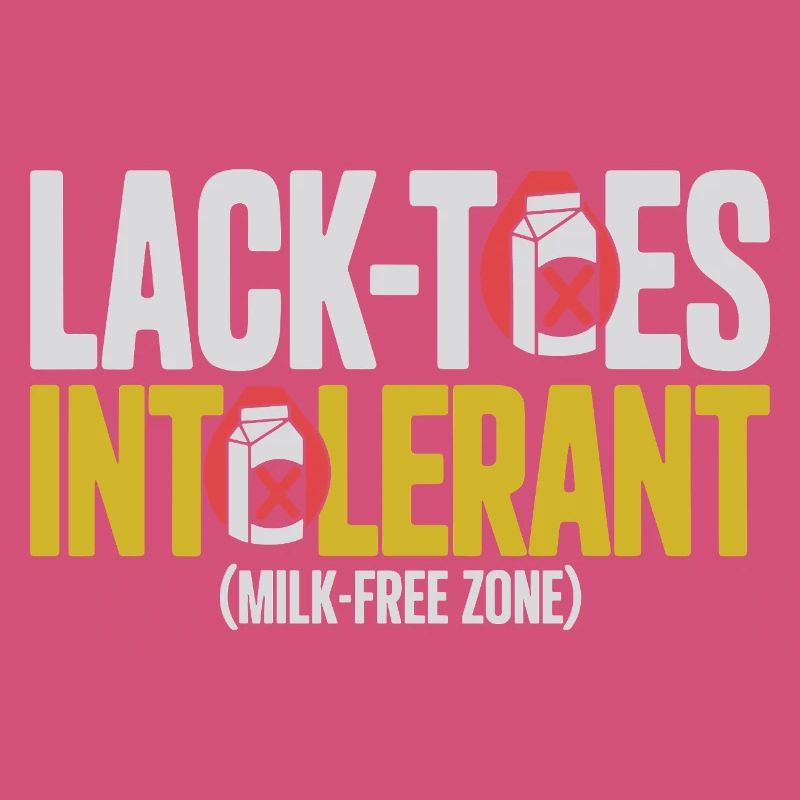 Zone sans intolérance au lait sans orteils
