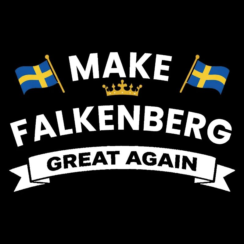 Couronne du drapeau de Falkenberg