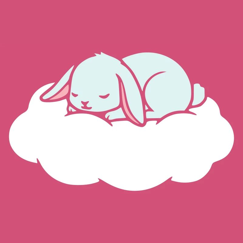 Sleeping Rabbit on Cloud Dream