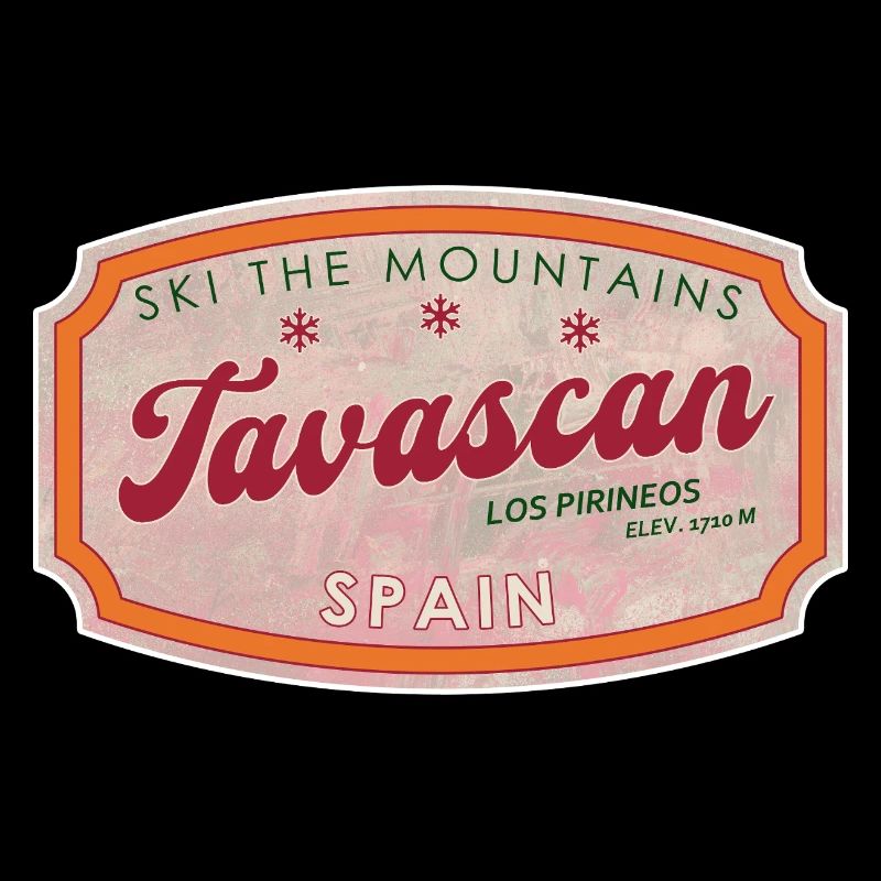 Tavascan Spanien Alpine Label