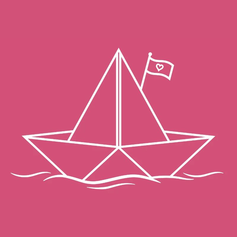 Papierschiff Papierboot