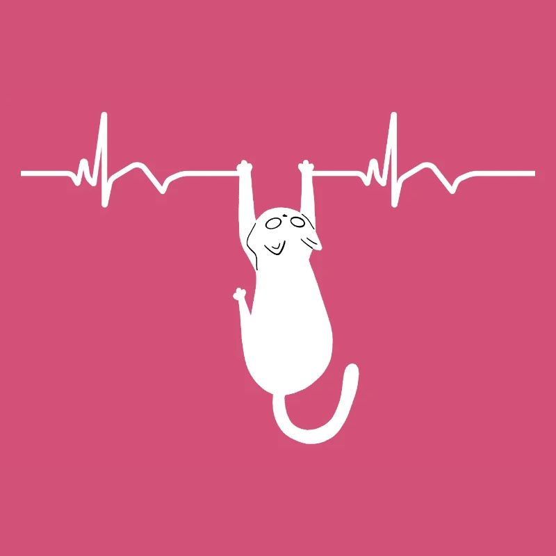 Katze EKG Herzfrequenz Herzschlag