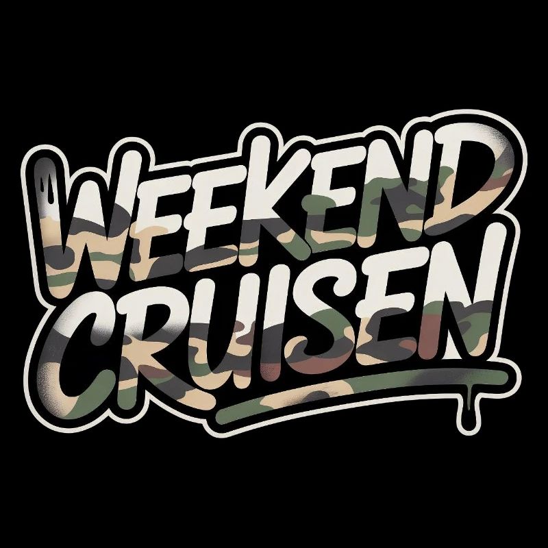 Camouflage de croisière du week-end pour les amateurs de voitures