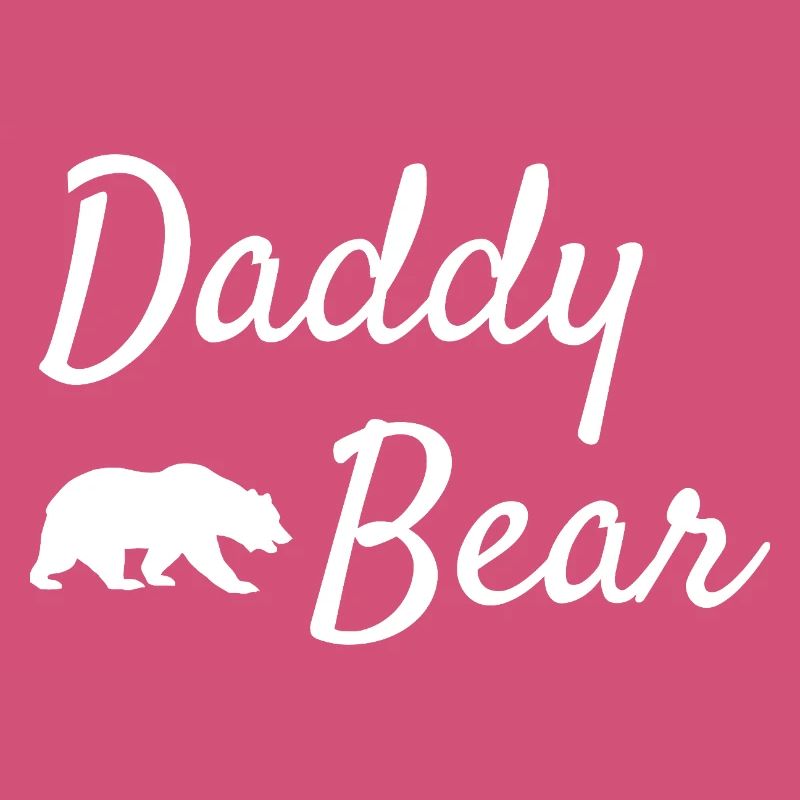 Daddy Bear Script Logo