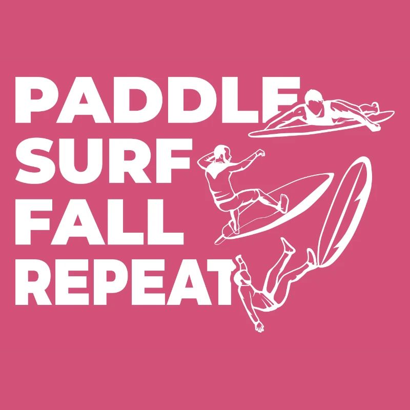 Paddle Surf Fall Repeat