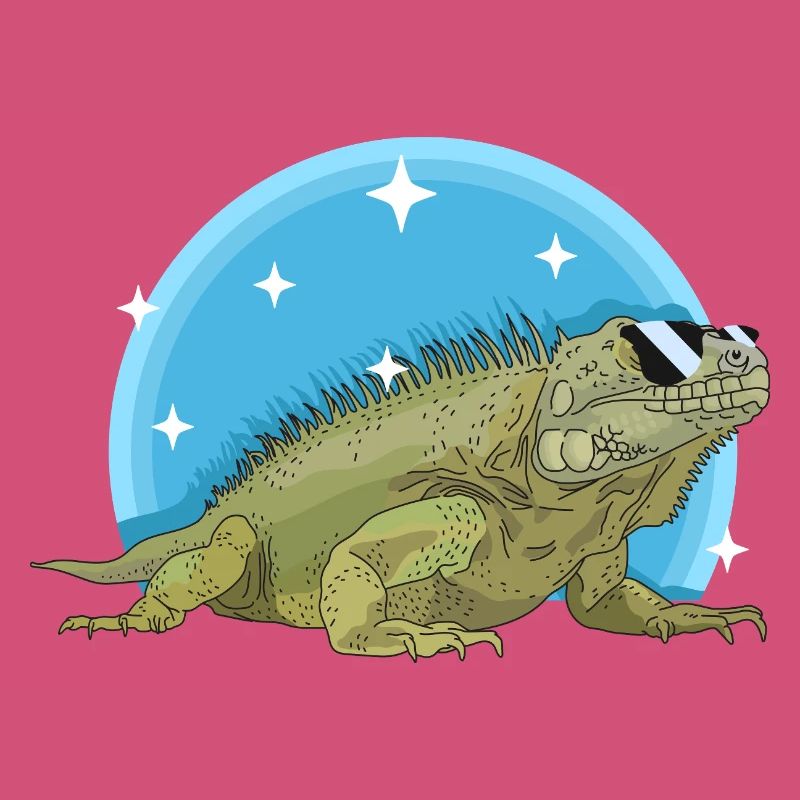 Iguana Lizard Iguanas Gift