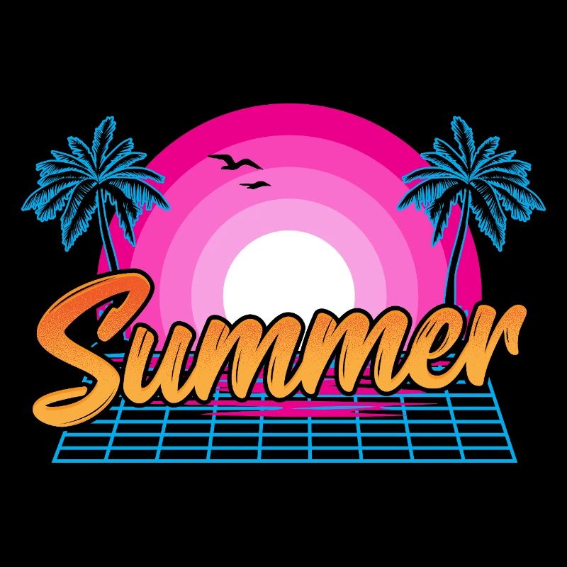 Beach Warm Weather 80s/90s Summer Sun