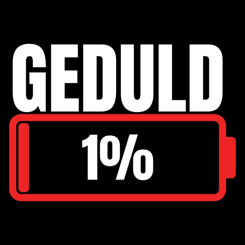 Patience 1% battery empty