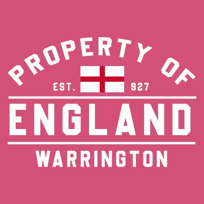 Conception du drapeau de l’Angleterre Warrington