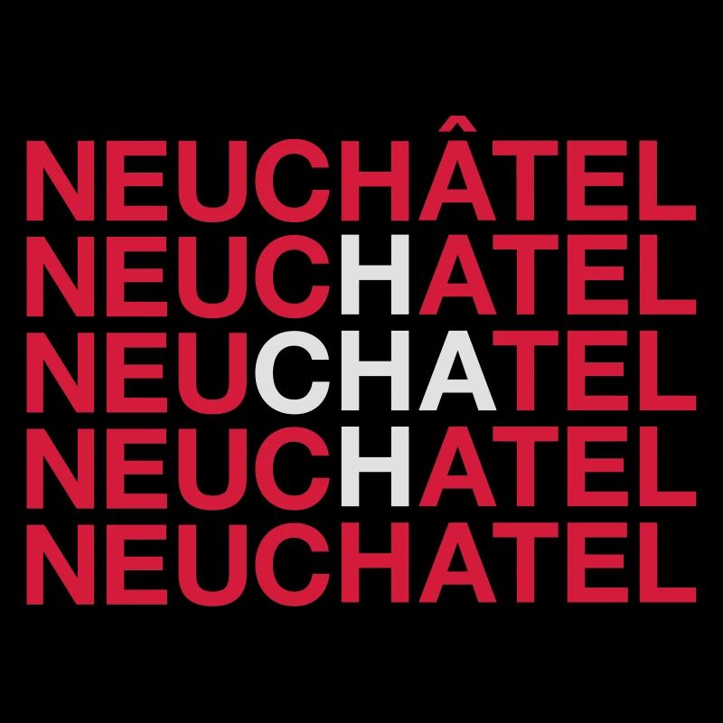 NEUCHÂTEL Suisse Suisse Suisse Drapeau