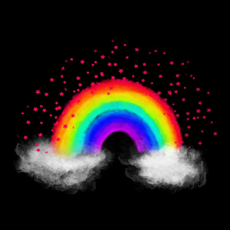 Nuages arc-en-ciel