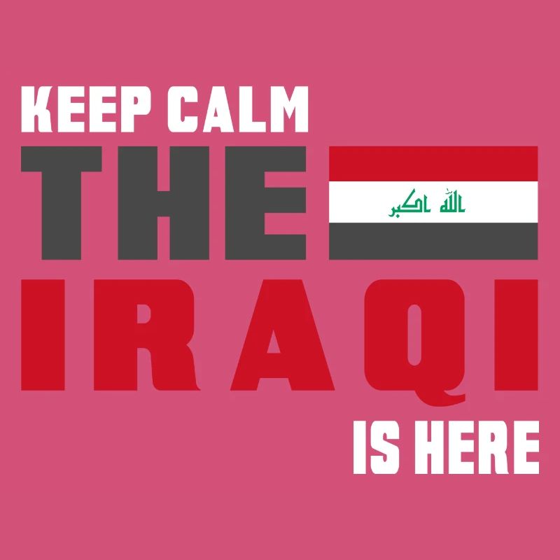 Drapeau Irak Keep Calm