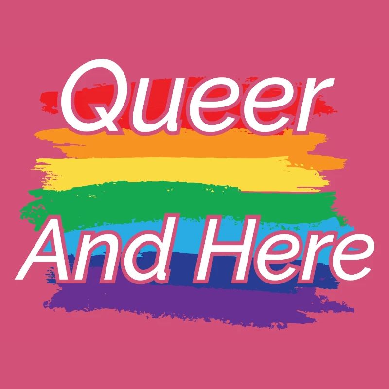 Fierté queer : design arc-en-ciel