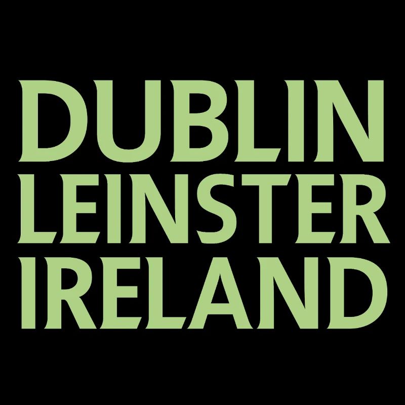 Dublin – Irlande Textdesign