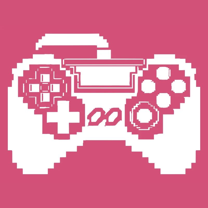 Game Controller Pixel Graphics