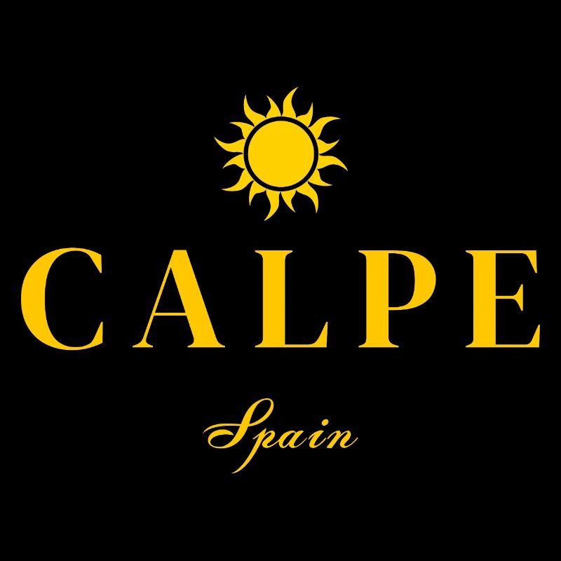 Emblème du soleil de Calpe Espagne