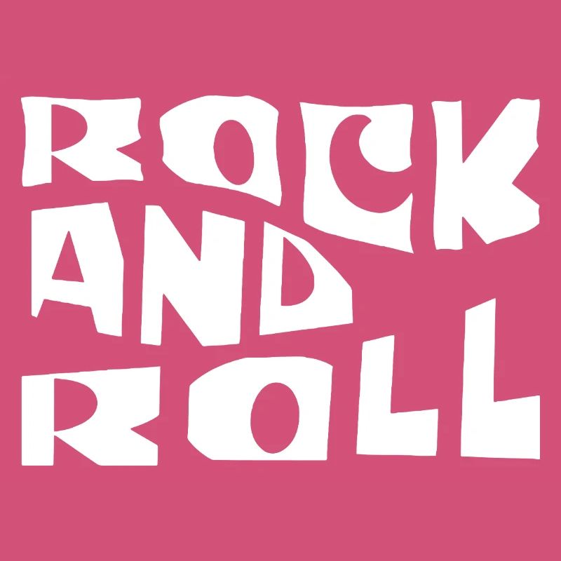Rock and Roll Retro Typography