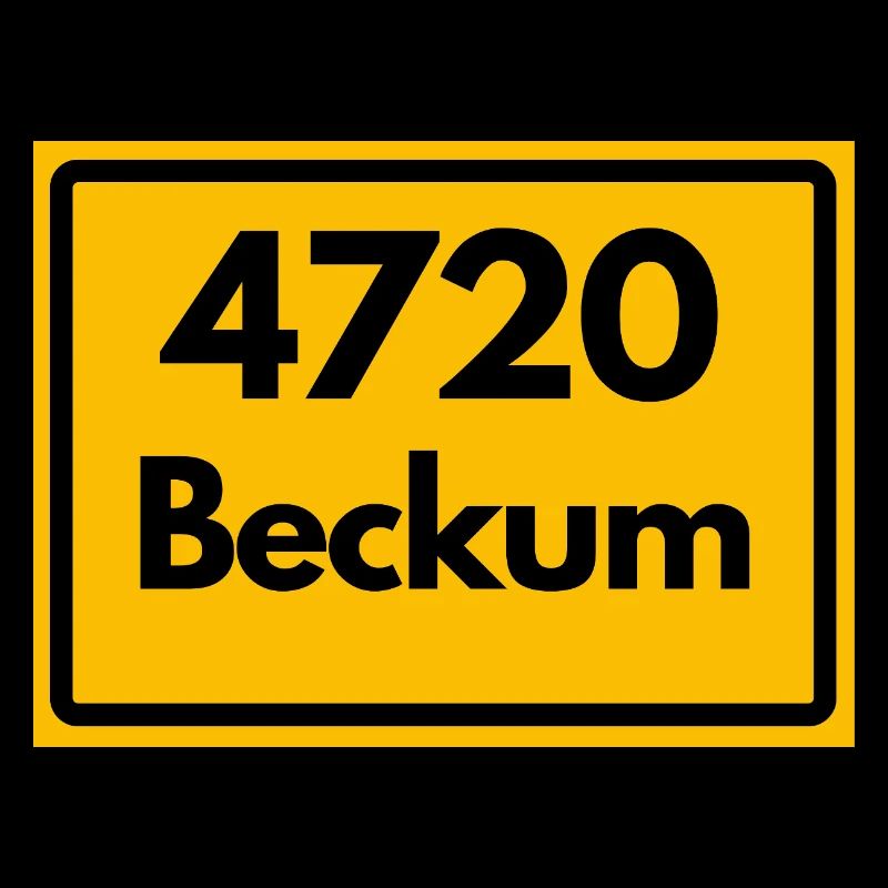 ANCIEN CODE POSTAL RETRO 4720 BECKUM – NRW