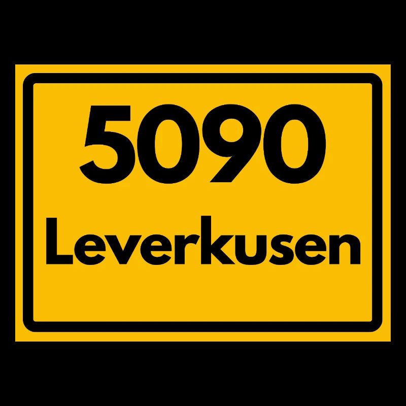 ALTE POSTLEITZAHL PLZ RETRO 5090 LEVERKUSEN