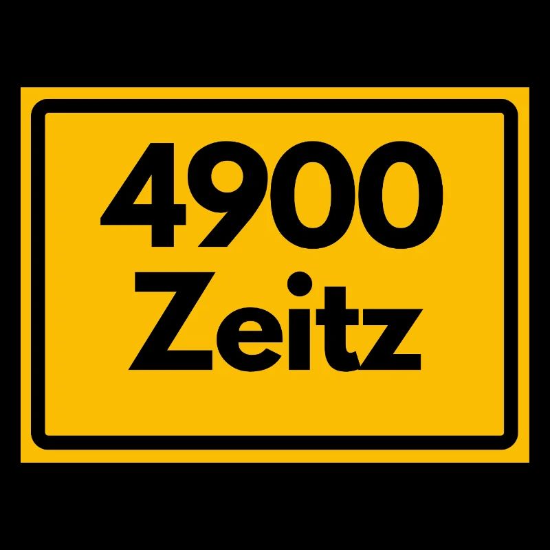 ALTE POSTLEITZAHL PLZ 4900 Zeitz Heimatstolz
