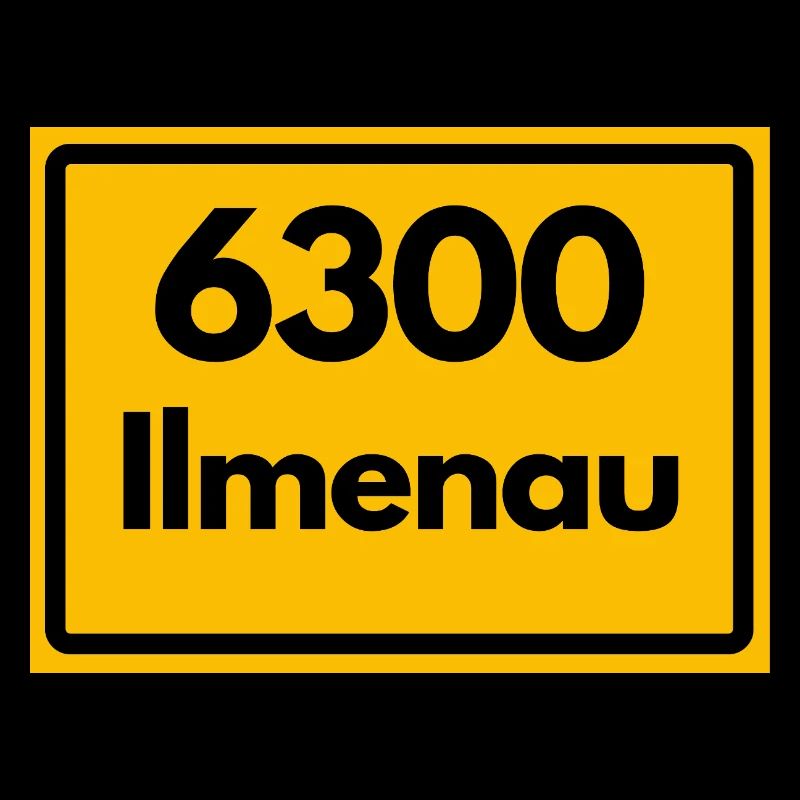 Alte Postleitzahl 6300 Ilmenau | DDR