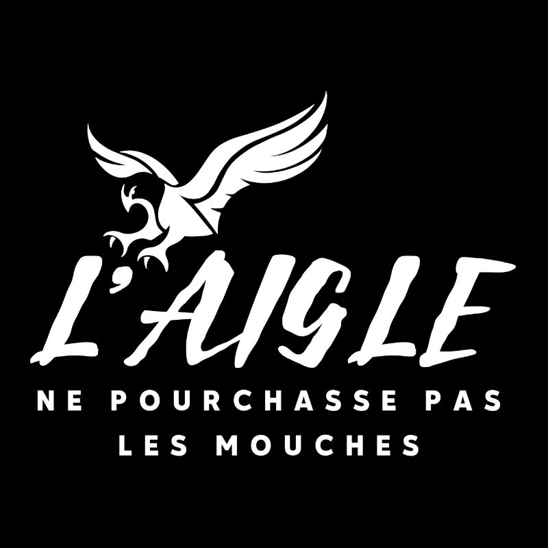 L'aigle ne pourchasse pas les mouches