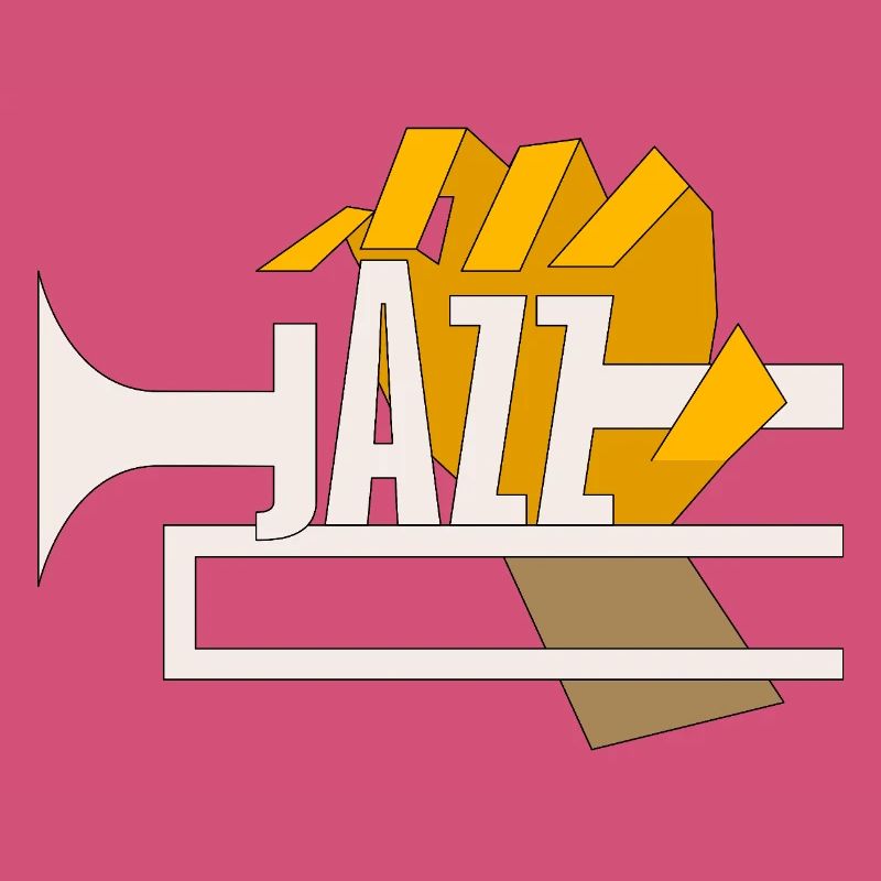 Tshirt Jazz Trompete