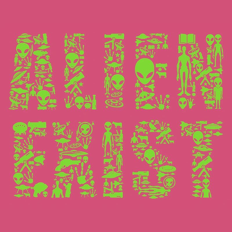 Alien Exists UFO Sci-Fi Shirt