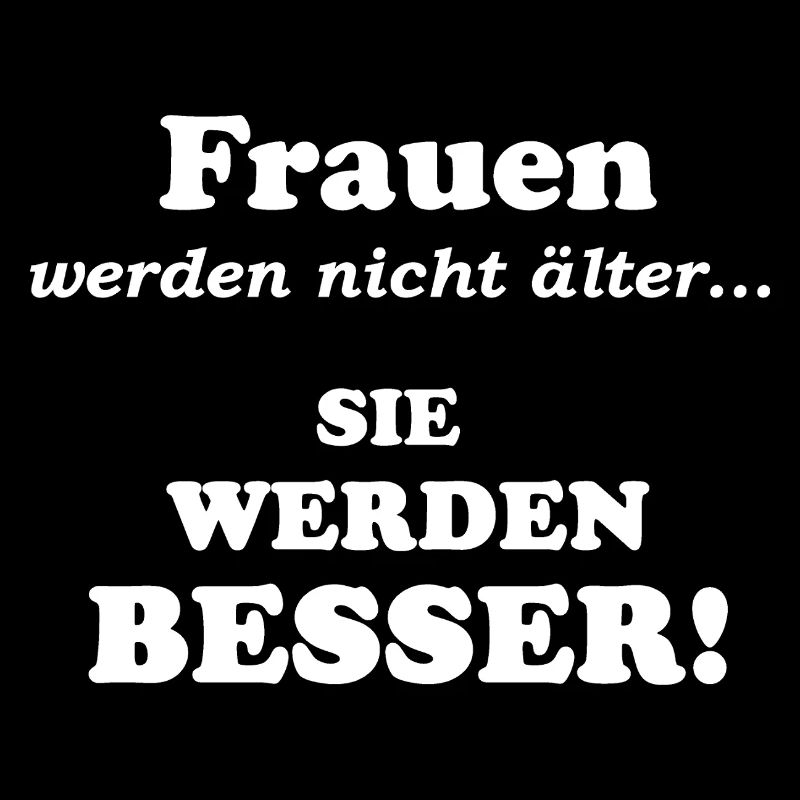 Frauen werden nicht älter