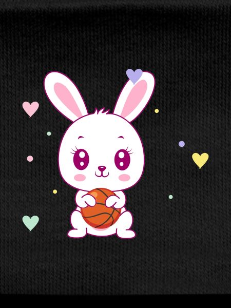 Mignon lapin de basket