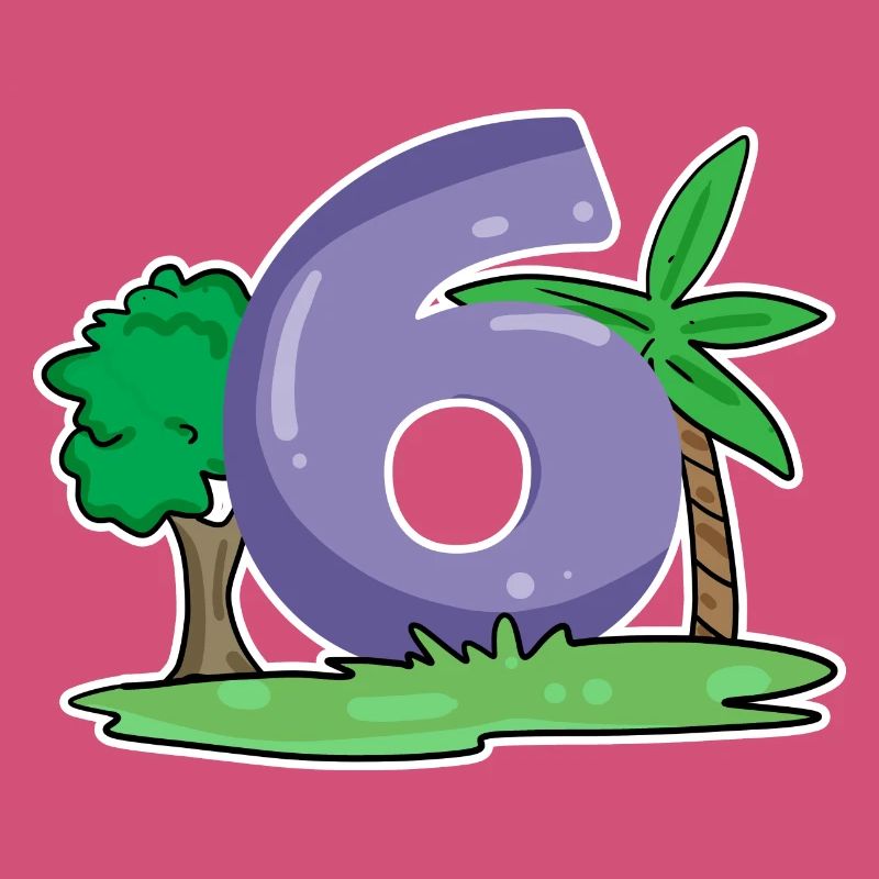 Number 6 Pattern