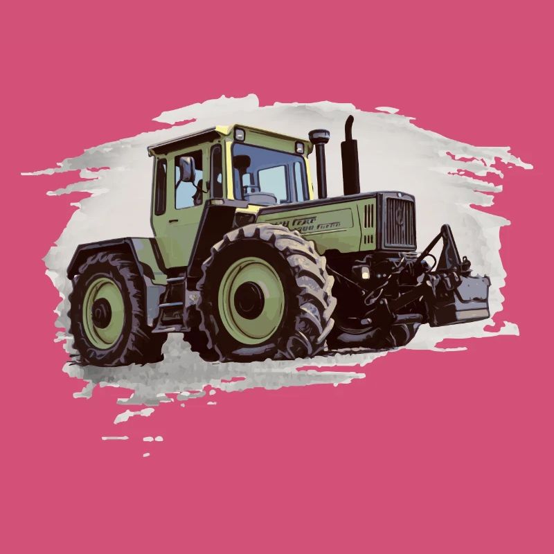 MB-trac 1300 with weights