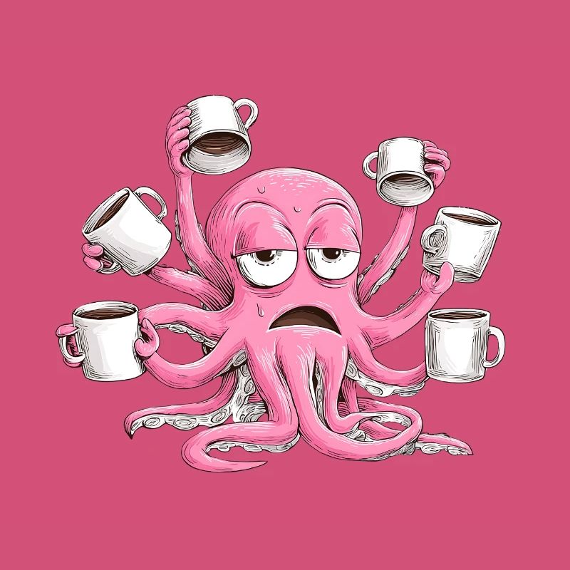Musty Squid Coffee Enjoyment