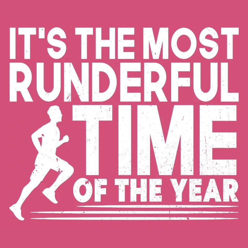 Marathon Runner Most Runderful Time Running