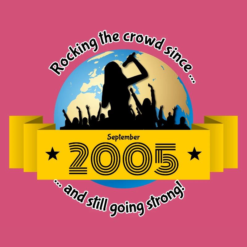 20. Geburtstag Rocking the crowd since 09/2005
