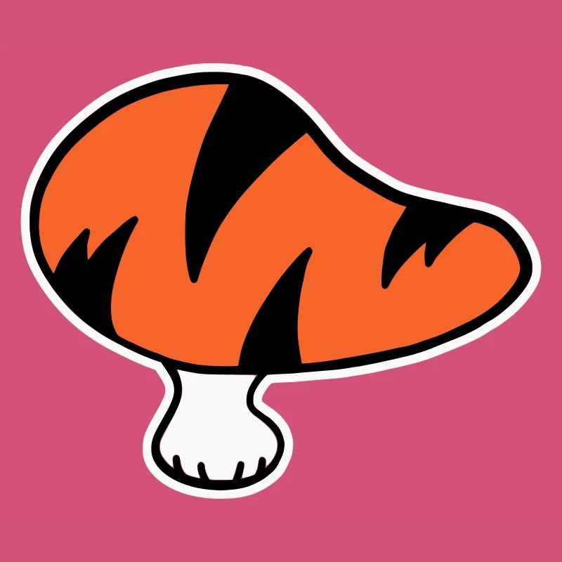 Logo champignon tigre STICK Variante