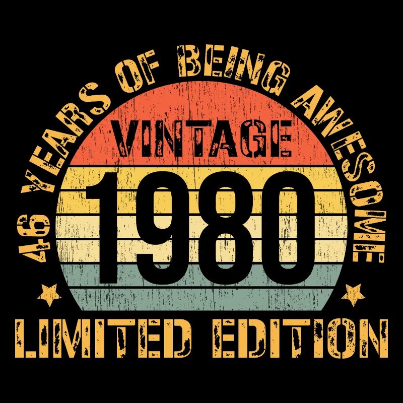 Millésime 1980 | 46e anniversaire Édition limitée
