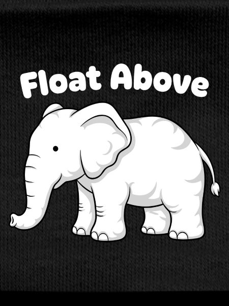 Flotte au-dessus de l’éléphant