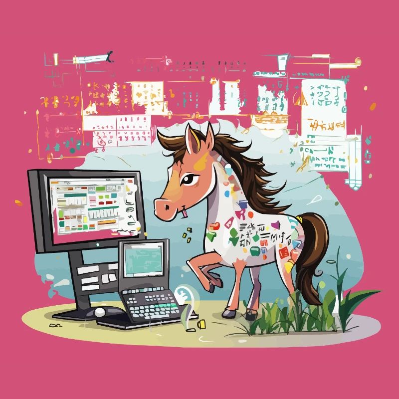 Digital Graffiti Pony