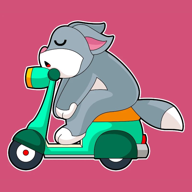 Trottinette pour chat