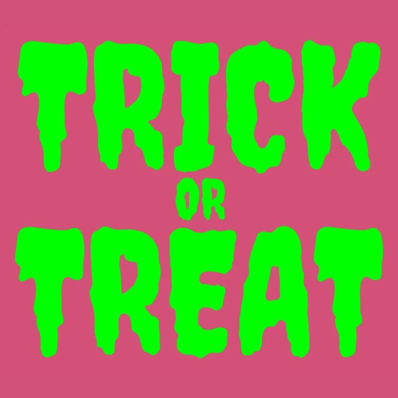 Im Dunkeln leuchtendes Süßes-oder-Saures-Design