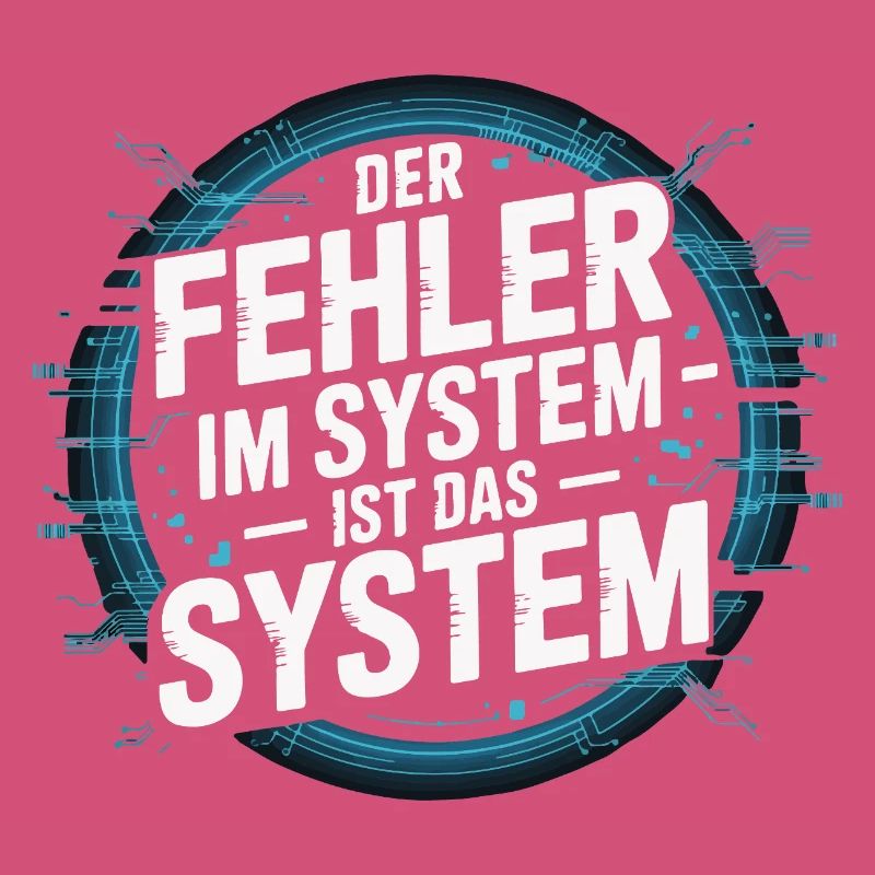 The error in the system - lies in the system YES!