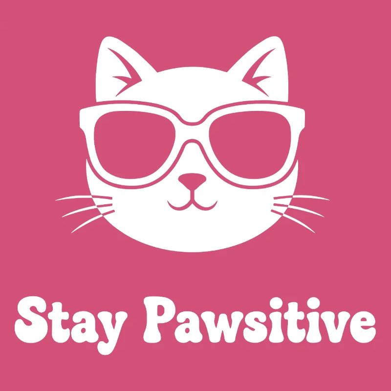 Stay Pawsitive Cat Sunglasses
